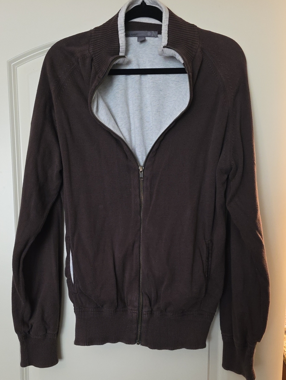 Men's Brown Full-Zip Jacket